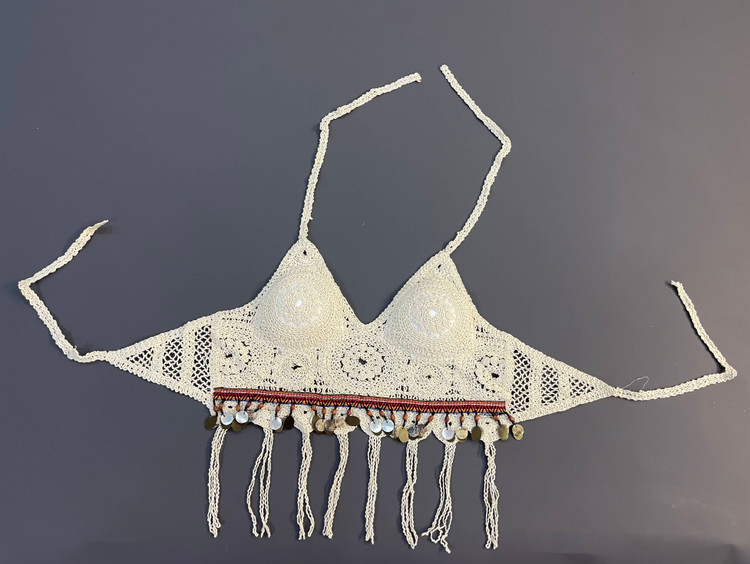 نیمتنه ی مکرومه مدا پولکی