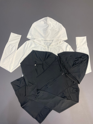 سویشرت ورزشی زنانه مدل فلامنت کلاهدار آستین فینگردار کد 0816