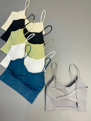 نیمتنه ی ورزشی زنانه مدل فلامنت لیزری پشت ضربدری کد 0244