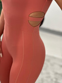 اورال ورزشی زنانه مدل اسلیم افکت یقه رومی برند cocogym کد 0437