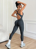 اورال ورزشی زنانه مدل سیملس پلنگی پشت گره ای کد 0443